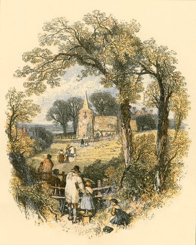 安息日 作： Myles Birket Foster